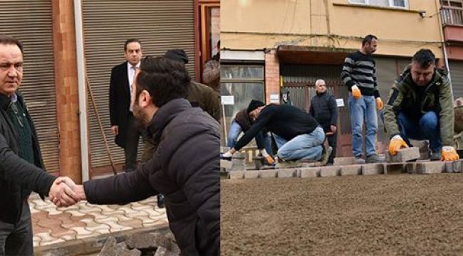 BAŞKAN AKSU ," ÜRETMEK ZORUNDAYIZ "