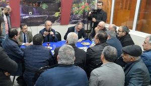 BAŞKAN ATAÇ'IN ÇAMLICA TEMASLARI SÜRÜYOR