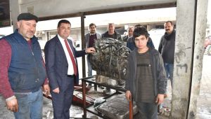 BAŞKAN TOKAT GÜÇSAN VE SELİMİYE SANAYİ ESNAFINI ZİYARET ETTİ.