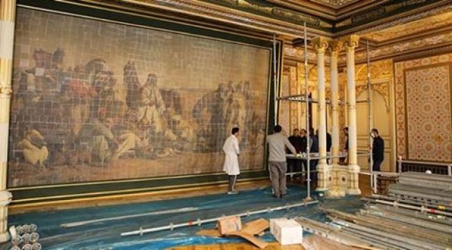 Çölde Av" Resim Müzesi'ne taşındı