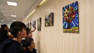 DARÜLACEZE SAKİNLERİNDEN RESİM SERGİSİ