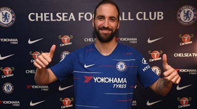 Higuain'in yeni adresi Chelsea