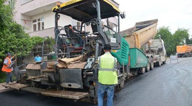 KARTEPE'DE SON 5 YILDA REKOR ASFALT KULLANILDI