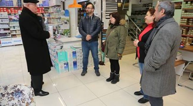 Kazım Kurt Arifiye esnafını ziyaret etti