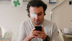 Kornea nakli sonrası yeniden görmeye başladı