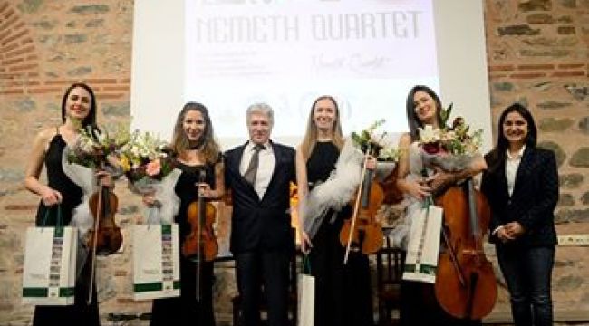 -	Oda Müziği Festivali'nde Nemeth Quartet Rüzgarı