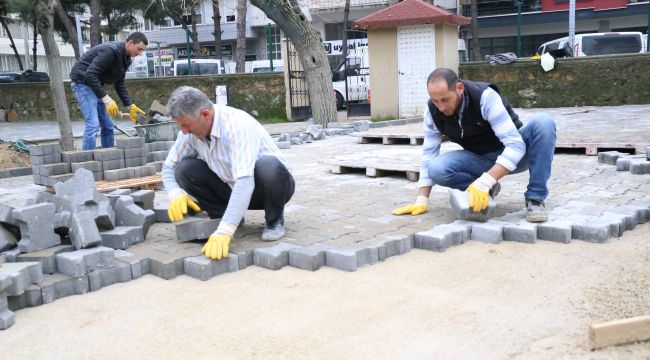 YARIYIL TATİLİNDE OKUL BAHÇELERİ ÖĞRENCİLER İÇİN HAZIRLANIYOR