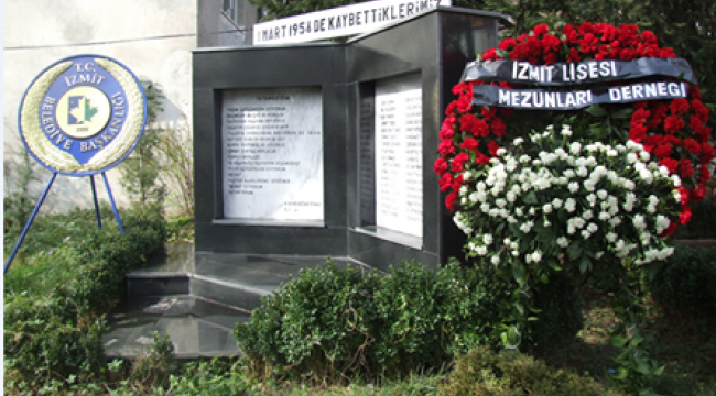 1 MART VAPUR FACİASI İZMİT'TE ANILACAK