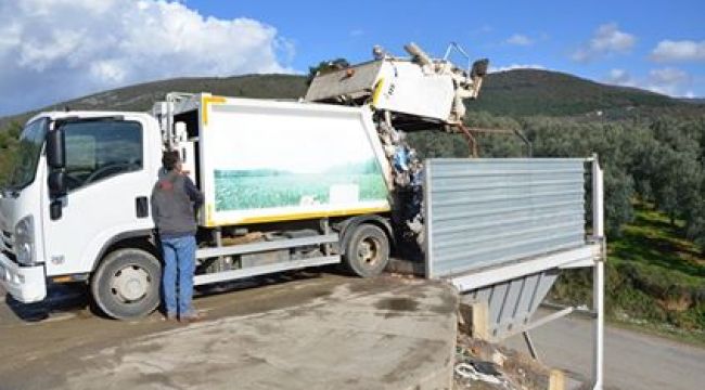 2018 YILINDA İZNİK'TEN 21.900 TON EVSEL ATIK TOPLANDI