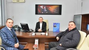  25 ŞUBAT - 3 MART VERGİ HAFTASI OLMASI SEBEBİYLE MALKARA İLÇE VERGİ DAİRESİ MÜDÜRÜ MEHMET RIFAT YILDIRIM'A ZİYARET