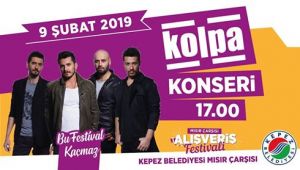 Alışveriş Festivali'nin ilk konseri Kolpa'dan 