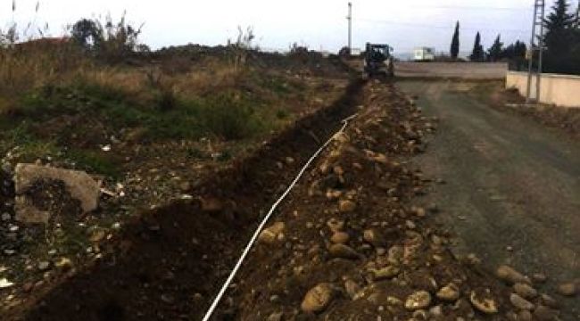 ARSUZİÇME SUYU HATLARINDA YENİLEME SÜRÜYOR