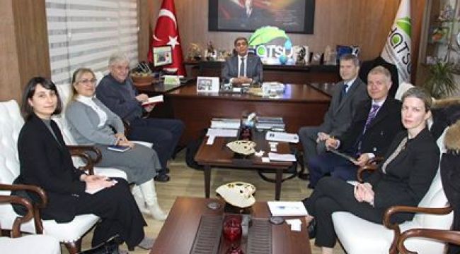 AVRUPA İMAR VE KALKINMA BANKASI TEMSİLCİLERİ HATSU'DA