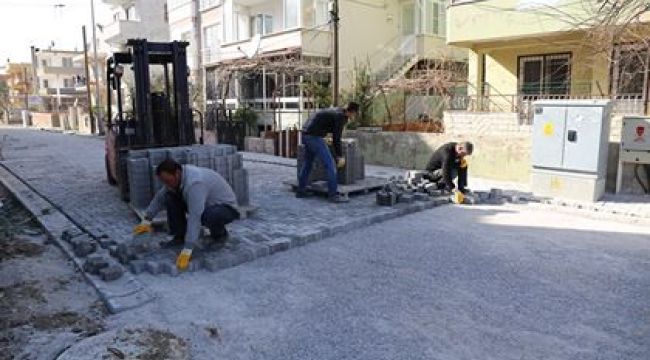 BAHÇELİEVLER MAHALLESİNDE 4 CADDE YENİLENİYOR