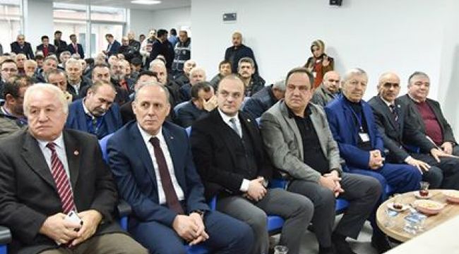 BAŞKAN AKSU; "ÜRETMEYEN ÜLKE BAĞIMSIZ OLAMAZ"