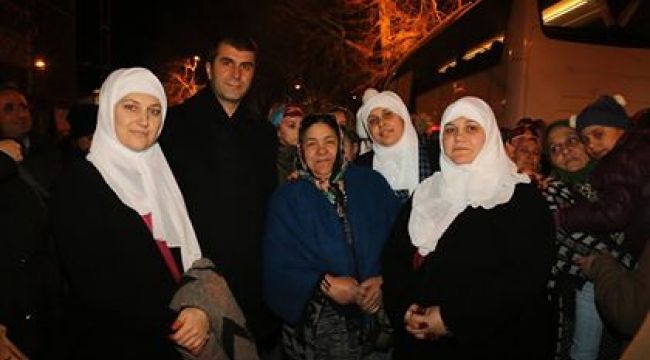 Başkan Arslan Umre Yolcularını Uğurladı