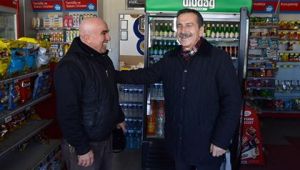 BAŞKAN ATAÇ ÇUKURHİSAR ESNAFI İLE BULUŞTU