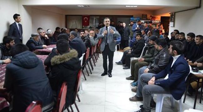 BAŞKAN ATAÇ VANLILARA ÇALIŞMALARINI ANLATTI