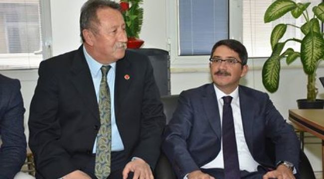 Başkan Çelik'ten Bakkallar Odası'na ziyaret