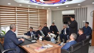 Başkan Çelik'ten Hak-İş ve Türk-İş'e ziyaret