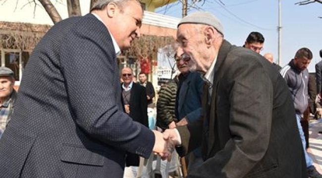 BAŞKAN ÇERÇİ YENİMAHALLE'DE VATANDAŞLA BULUŞTU