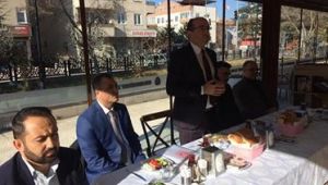 BAŞKAN MUSTAFA ÇÖL KAHVALTI PROGRAMINA KATILDI