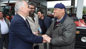 Başkan Osman Zolan'dan galericiler sitesine ziyaret 