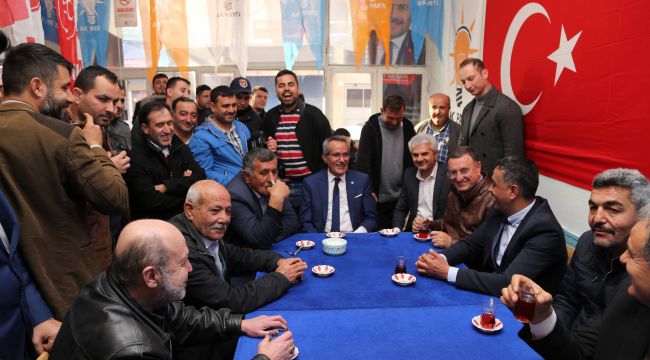 BAŞKAN SAVAŞ'TAN HATAY'IN KARDEŞLİĞİNE YAKIŞAN ZİYARET