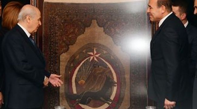 Başkan Sözlü'den Lider Bahçeli'ye tarihi hediye