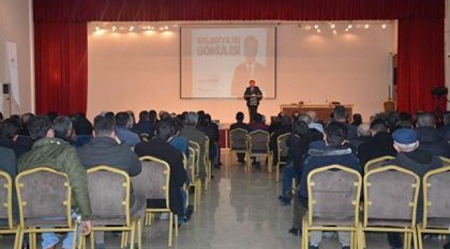 Başkan Turgut esnafı bilgilendirdi