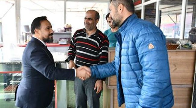 Başkan Uludağ'a seçim çalışmalarına aralıksız devam ediyor