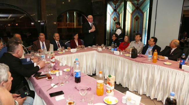 Başkanlar Sivrihisarlılar ile buluştu