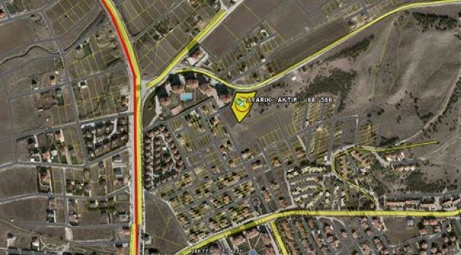 Belediye'denşehir manzaralı arsaşartışı