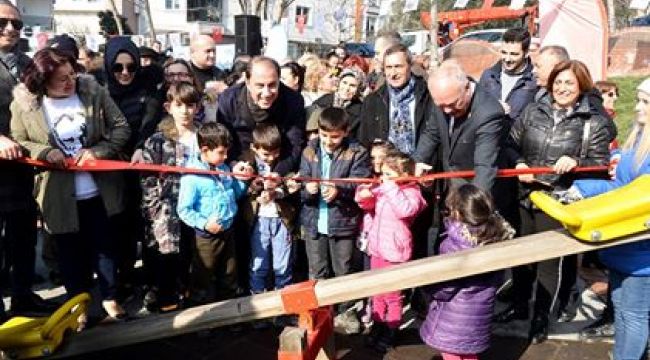 BEYLİKDÜZÜ'NDE SABİHA GÖKÇEN PARKI HİZMETE AÇILDI