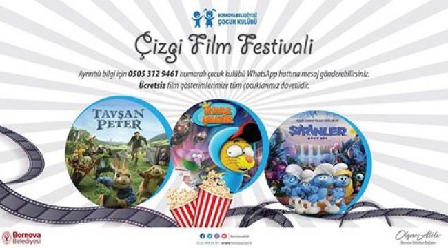 Bornova'da 'Çizgi Film Festivali' başlıyor