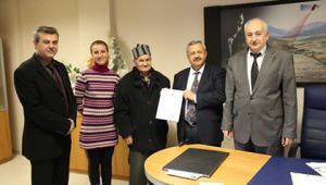 BURHANİYE BELEDİYESİNE MEMBA SUYU BAĞIŞLANDI