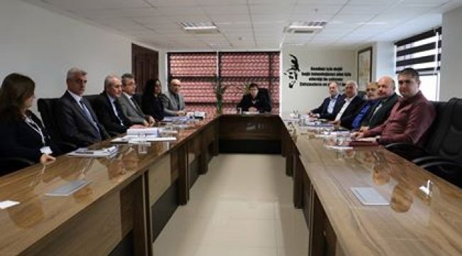 Büyükşehir Belediye Meclisi Denetim Komisyonu Toplandı