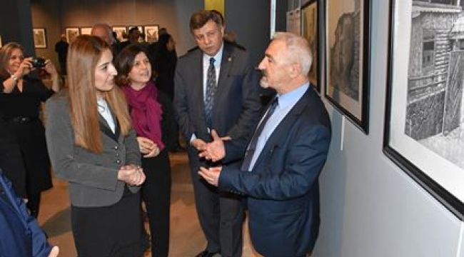 Çini mürekkebiyle Cumalıkızık