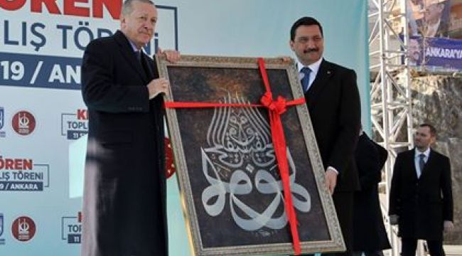 CUMHURBAŞKANI RECEP TAYYİP ERDOĞAN, KEÇİÖREN'İN BÜYÜK YATIRIMLARINI HİZMETE AÇTI