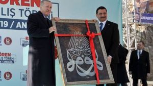 CUMHURBAŞKANI RECEP TAYYİP ERDOĞAN, KEÇİÖREN'İN BÜYÜK YATIRIMLARINI HİZMETE AÇTI