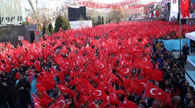CUMHURBAŞKANI RECEP TAYYİP ERDOĞAN SİNCAN'DA 