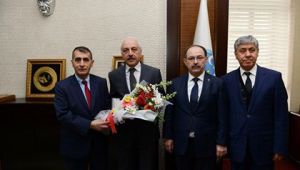 Defterdardan Başkan Gül'e ziyaret