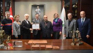 DELİKLİTAŞ GEL-DER'DEN ATAÇ'A ONURSAL ÜYELİK