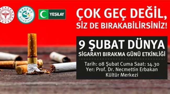 Dünya Sigarayı Bırakma Günü Etkinliği'ne Davet
