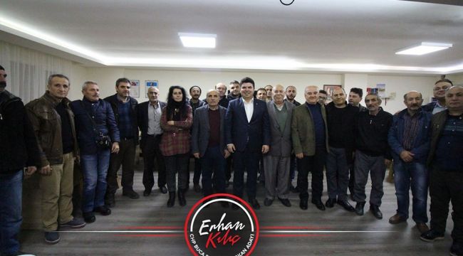 ERHAN KILIÇ'TAN BUCA ERZURUMLULAR DERNEĞİ'NE ZİYARET