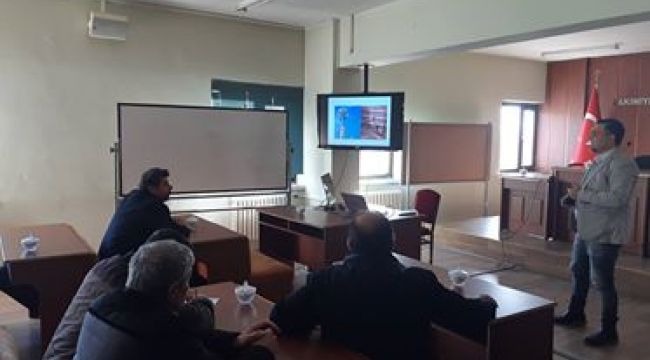 Erzincan Belediyesi İş Güvenliği Eğitimlerini Aksatmadan Rutin Olarak Devam Ettiriyor