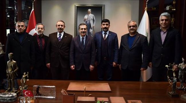 GENEL-İŞ'TEN BAŞKAN ATAÇ'A ZİYARET