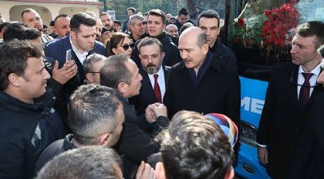 İÇİŞLERİ BAKANI SÜLEYMAN SOYLU SİNCAN HALKIYLA BULUŞTU 