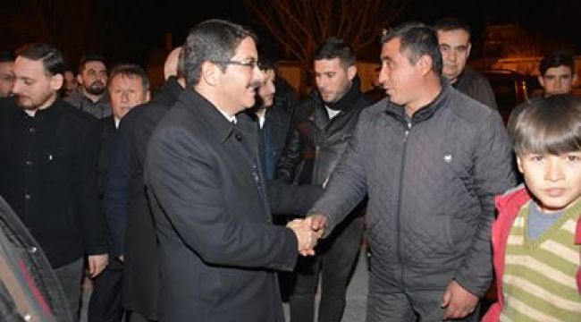 Karayenice 'de Başkan Çelik'e coşkulu karşılama