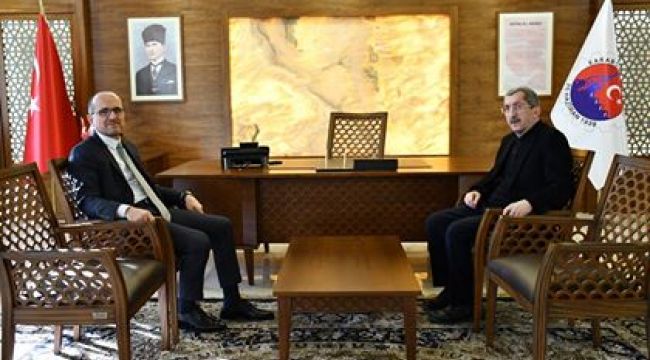Kardemir Genel Müdürlüğü Görevine Atanan Soykan'dan Başkan Vergili'ye Ziyaret